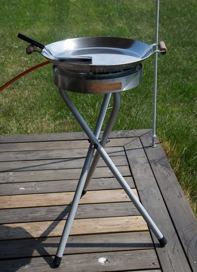 GrillSymbol Gambe lunghe per bruciatore a gas ø 30 cm e anche per il set PRO-460