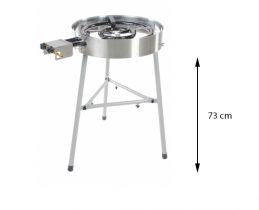 GrillSymbol Reinforced Legs for ø 60/ 70 cm Gas Burner (21 kw/ 25 kw)