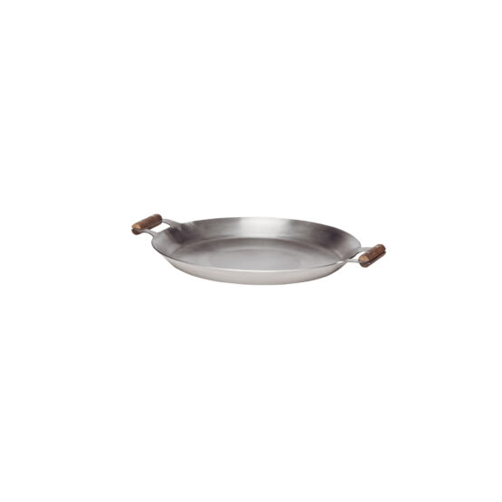 GrillSymbol Stainless Steel Paella Pan FP-460 inox, ø 46 cm