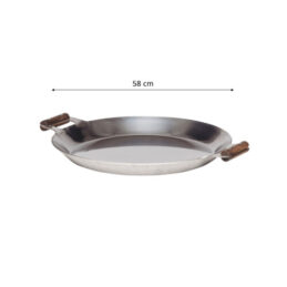 GrillSymbol Paella Pfanne FP-580 inox, ∅ 58 cm