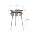 GrillSymbol Paella Pfanne Grill PRO-580