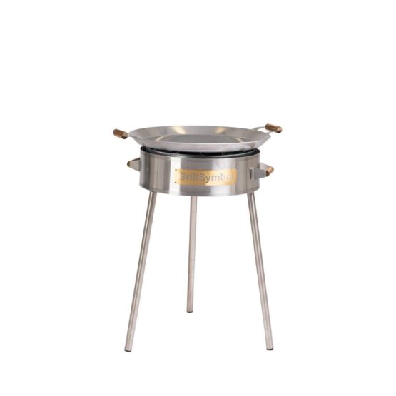 GrillSymbol Paella Pfanne Grill PRO-580 inox