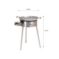 GrillSymbol Kit à paella professionnel PRO-580 inox