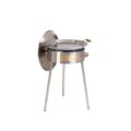 GrillSymbol Paella Pfanne Grill PRO-580 inox