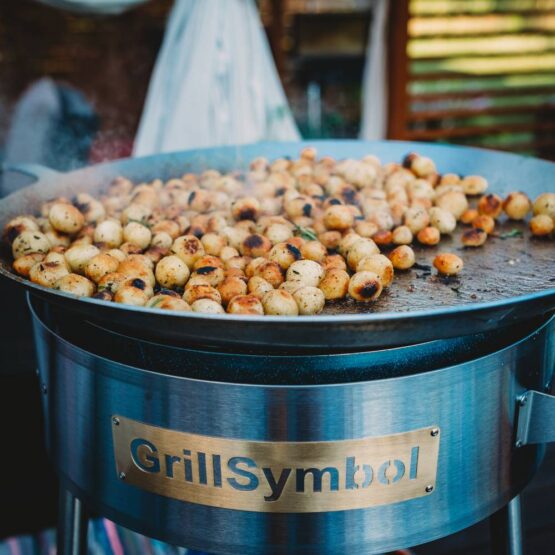 GrillSymbol Kit à paella professionnel PRO-580 inox