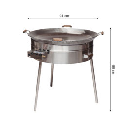 GrillSymbol Quemador de sartén wok PRO-915, ø 91 cm