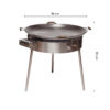 GrillSymbol Paella Pfanne Grill PRO-960 light