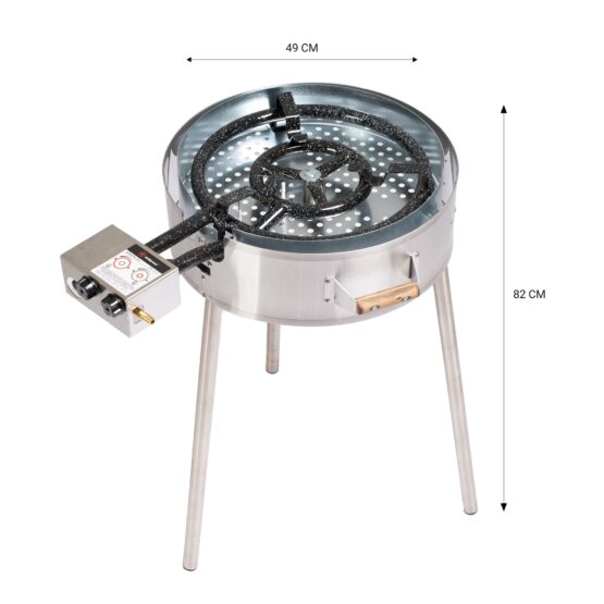 GrillSymbol Quemador para paella, uso exterior TW-580