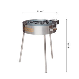 GrillSymbol Quemador para paella, uso exterior TW-720