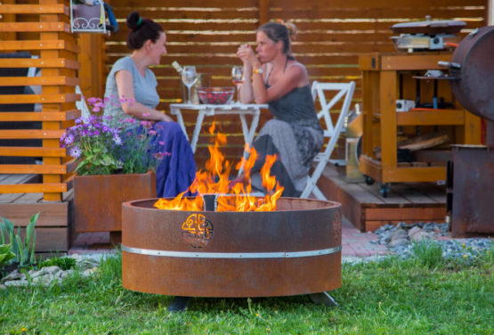 GrillSymbol Corten Steel Fire Pit Lucas