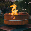 GrillSymbol Corten Steel Fire Pit Lucas