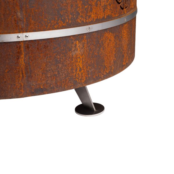 GrillSymbol Brasero en acier Corten Lucas ø 95 cm