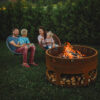 GrillSymbol Corten Steel Fire Pit Antigo