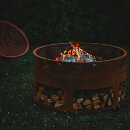 GrillSymbol Antigo Outdoor Wood Burning Fireplace