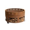 GrillSymbol Corten Steel Fire Pit Antigo