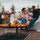 GrillSymbol focolare Elegante XL in acciaio al cor-ten GrillSymbol focolare Elegante XL in acciaio al cor-ten