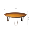 GrillSymbol Brasero en acier Corten Elegante XL ø 95 cm