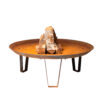 GrillSymbol Cor-Ten Steel Fire Pit Elegante XL