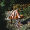 GrillSymbol Corten Steel Fire Pit Elegante, ø 72 cm