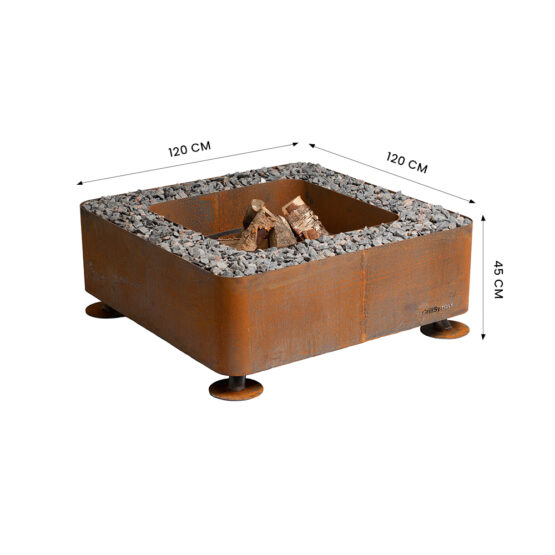 GrillSymbol Corten Steel Fire Pit Fogo SPECIAL OFFER