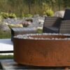 GrillSymbol Corten Steel Fire Pit Luna SPECIAL OFFER