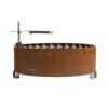 GrillSymbol Brasero en acier Corten Legend ø 116 cm