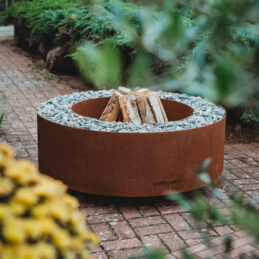 GrillSymbol Corten Steel Fire Pit Luna SPECIAL OFFER