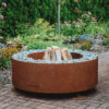 GrillSymbol Corten Steel Fire Pit Luna SPECIAL OFFER