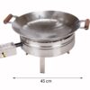 GrillSymbol Wok Burner Set PRO-450, ø 45 cm