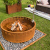 GrillSymbol Brasero en acier Corten Legend ø 116 cm