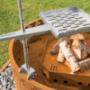 GrillSymbol Cor-Ten Steel Fire Pit Legend