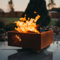 GrillSymbol Corten Steel Fire Pit Piazza