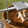 Cor-Ten Steel Fire Pit Grill Arttu