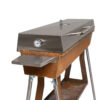 GrillSymbol Barbacoa de carbón Chef XL 160 cm
