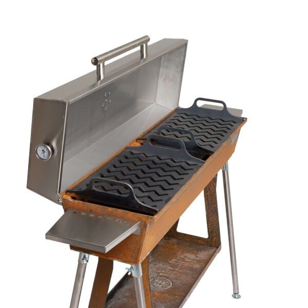 GrillSymbol Barbacoa de carbón Chef XL 160 cm