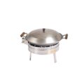 GrillSymbol Wok Burner Set PRO-450 inox, ø 45 cm