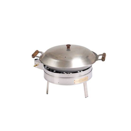 GrillSymbol Wok Gasbrenner PRO-450 inox