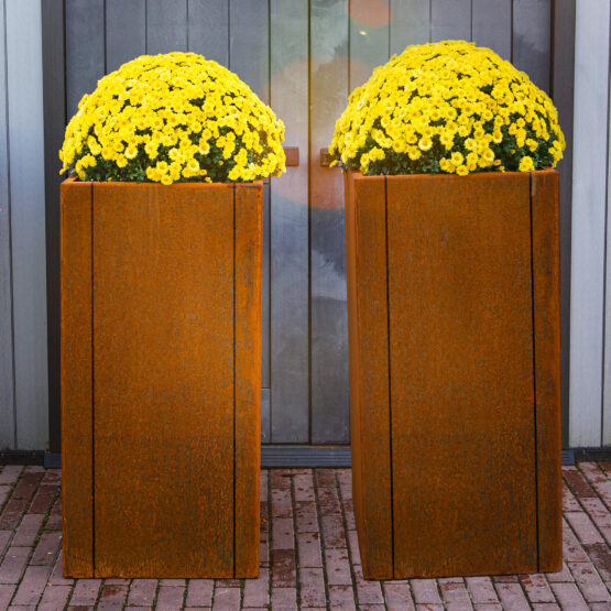 GrillSymbol Corten Steel Planter Manhattan