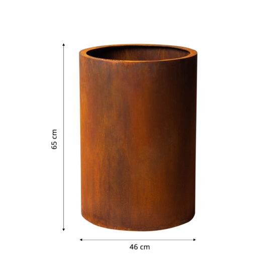 GrillSymbol Corten Steel Planter Meri