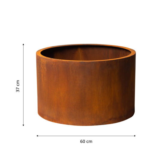 GrillSymbol Corten Steel Planter Mia