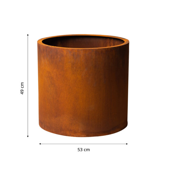 GrillSymbol Corten Steel Planter Myy