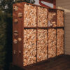 Soporte de leña GrillSymbol WALL-L 237*37*170 cm