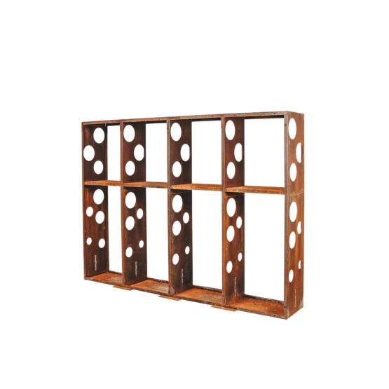 Soporte de leña GrillSymbol WALL-L 237*37*170 cm
