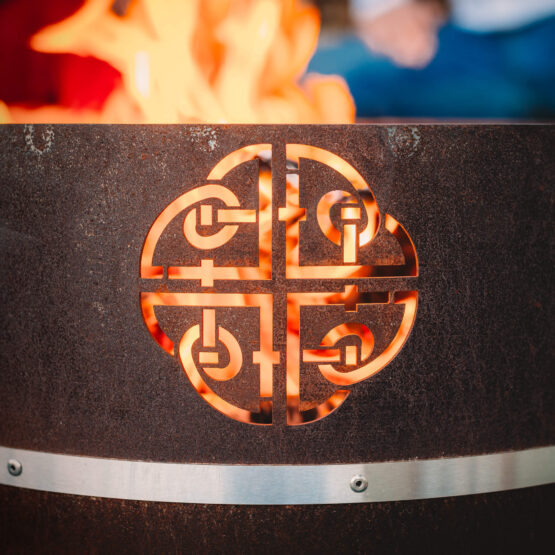 GrillSymbol Corten Steel Fire Pit Lucas Mini