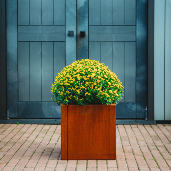 GrillSymbol Corten Steel Planter Clara M