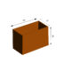 Petteri Wiimaa Corten juego de maceteros Clara Set Petteri Wiimaa Corten juego de maceteros Clara Set