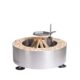 GrillSymbol Stainless Steel Fire Pit Luna Silver GrillSymbol Stainless Steel Fire Pit Luna Silver