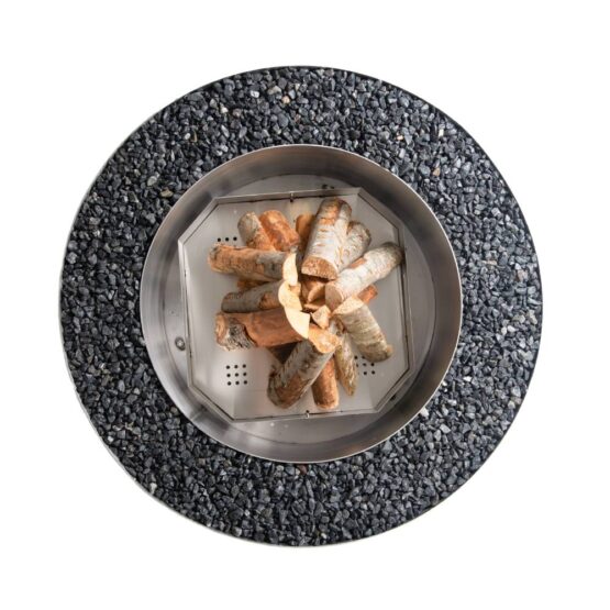 GrillSymbol Foyer inox Luna-Silver ø 119 cm SUPER PRIX