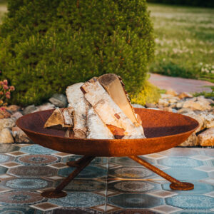 GrillSymbol Cor-Ten Steel Fire Pit Alta