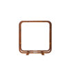 GrillSymbol Corten Steel Firewood Rack Ake 72*72 cm